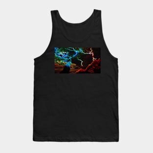 Glowing Wolf Tank Top